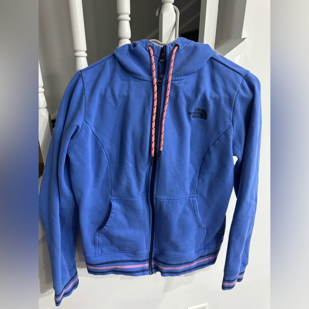 North Face - zipper sporty sweatshirt